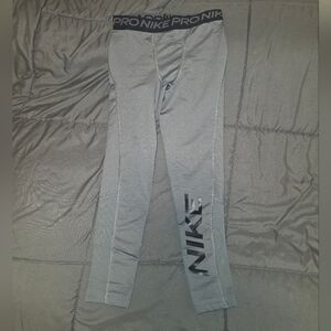 Nike Kids' Grey Performance Leggings